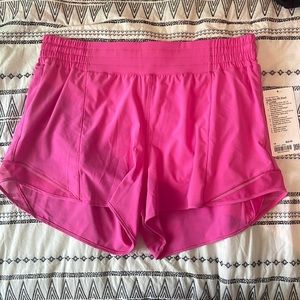 Pink Running Shorts